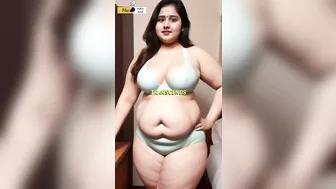 Celebrating Body Positivity in Vadodara: A Plus-Size Beauty in Bikini Undergarments (Part 01)