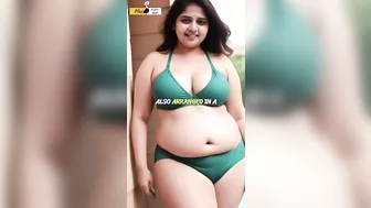 Celebrating Body Positivity in Vadodara: A Plus-Size Beauty in Bikini Undergarments (Part 01)