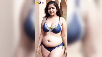 Celebrating Body Positivity in Vadodara: A Plus-Size Beauty in Bikini Undergarments (Part 01)