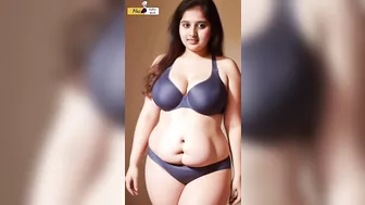 Celebrating Body Positivity in Vadodara: A Plus-Size Beauty in Bikini Undergarments (Part 01)