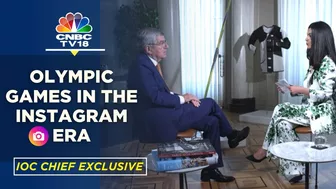 IOC Chief Exclusive | Olympic Games In The Instagram Era | Thomas Bach | N18V | CNBC TV18