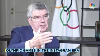 IOC Chief Exclusive | Olympic Games In The Instagram Era | Thomas Bach | N18V | CNBC TV18