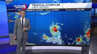 Tropical Storm Lee forms; latest spaghetti models, track