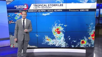 Tropical Storm Lee forms; latest spaghetti models, track