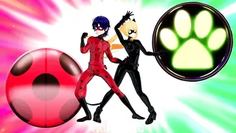 [Miraculous Ladybug] Genderbend duet transformation (Bugboy x LadyNoire)