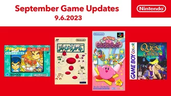 Game Boy, NES, Super NES – September 2023 Game Updates – Nintendo Switch Online