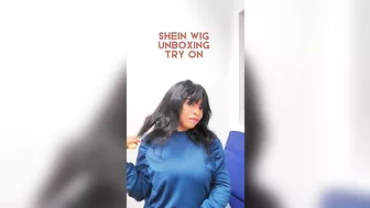 SHEIN Wig Unboxing TRY ON HAUL #shein #sheinhaul #sheintryonhaul #sheintryon #sheinwig