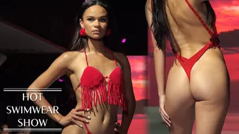 ???? 2023 MIAMI SWIMWEAR COLLECTION｜4K｜#lingerie #fashion #model ????✨