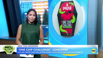 Company pulling 'One Chip Challenge' from shelves after teen's death l GMA