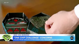 Company pulling 'One Chip Challenge' from shelves after teen's death l GMA