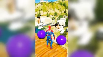 GTA 5 Epic Ragdolls/Spiderman Funny Compilation #828 (GTA5, Euphoria Physics, Funny Moments) #shorts