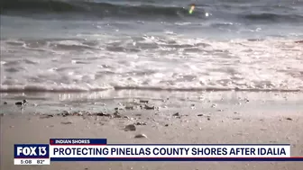 Pinellas residents concerned over beach renourishment after Hurricane Idalia