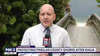 Pinellas residents concerned over beach renourishment after Hurricane Idalia