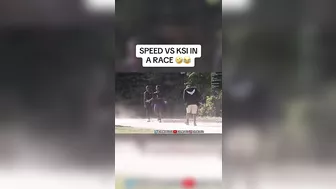 Speed and KSI Had A Race On Stream. ???????? (KSI/TT, IShowSpeed/TT) #shorts