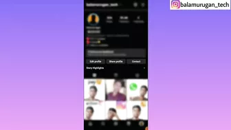 add broadcast channel in instagram profile / Balamurugan Tech / Instagram Broadcast channel