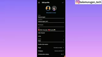 add broadcast channel in instagram profile / Balamurugan Tech / Instagram Broadcast channel