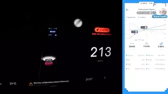 STRIPPED TESLA MODEL S PLAID TRACK PACK on AUTOBAHN! 100-200 in 3.xx