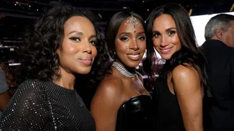 ‘What a falling off’: Meghan Markle mingles with A-list celebrities at Beyonce concert