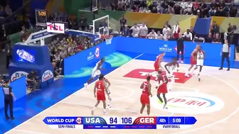 USA vs GERMANY | #FIBAWC GAME HIGHLIGHTS | September 8, 2023