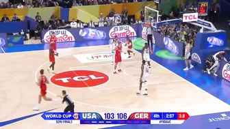 USA vs GERMANY | #FIBAWC GAME HIGHLIGHTS | September 8, 2023