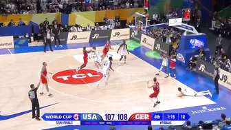 Germany ???????? stun USA ???????? to go to the World Cup Final | Semi-Finals | J9 Highlights | #FIBAWC 2023