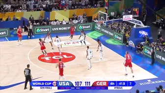 Germany ???????? stun USA ???????? to go to the World Cup Final | Semi-Finals | J9 Highlights | #FIBAWC 2023