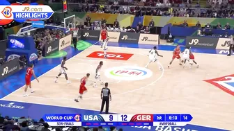 Germany ???????? stun USA ???????? to go to the World Cup Final | Semi-Finals | J9 Highlights | #FIBAWC 2023