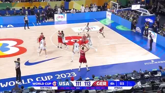 Germany ???????? stun USA ???????? to go to the World Cup Final | Semi-Finals | J9 Highlights | #FIBAWC 2023