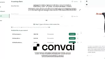 Try Convai's Conversational AI Tools for Free During the AI and Games Jam