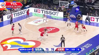 Andreas Obst (24 PTS) | TCL Player Of The Game | USA vs GER | FIBA Basketball World Cup 2023