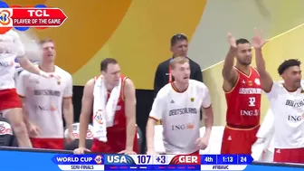 Andreas Obst (24 PTS) | TCL Player Of The Game | USA vs GER | FIBA Basketball World Cup 2023