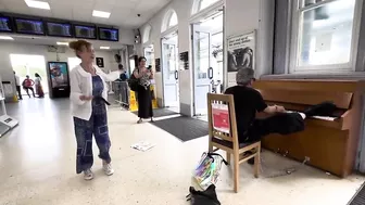 Boogie Woogie Yoga At The Public Piano - Lady Dances