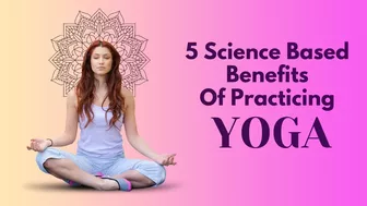 5 Science Based Benefits Of Practicing Yoga #health #yoga #meditation #lifestyle