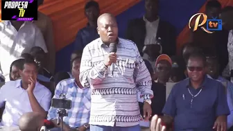 GACHAGUA TOA UNDERWEAR YAKO UVAE KWA KICHWA, RAILA NI MCHAWI