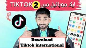 ????How to download Tiktok international | 2 Tiktok official apps in one mobile ????