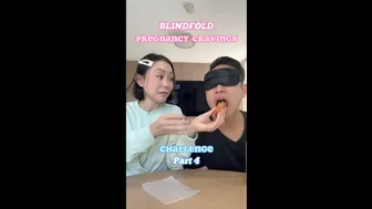 BLINDFOLD PREGNANCY CRAVINGS CHALLENGE PART 4 ????‍????????️