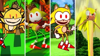 Kick.exe, but Super Sonic All Versions Compilation