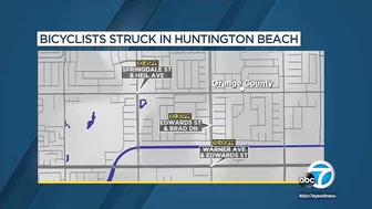 3 hit-and-run crashes involving bicyclists in Huntington Beach may be related