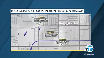 3 hit-and-run crashes involving bicyclists in Huntington Beach may be related