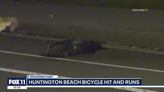 Huntington Beach deadly hit-and-run driver still on the loose