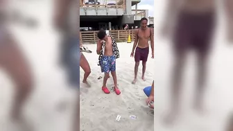 A little magic on the beach ????