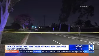 Huntington Beach police seek hit-and-run driver possibly tied to 3 bicycle crashes