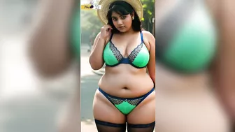 Empowering Beauty: A Plus-Size Icon in Kanpur's Bikini Undergarments Journey (Part 05)