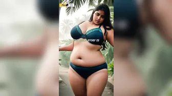 Empowering Beauty: A Plus-Size Icon in Kanpur's Bikini Undergarments Journey (Part 05)