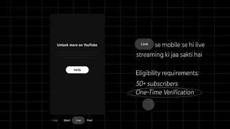 YouTube par Content Create karei: Phone par videos, Shorts, live streaming, aur posts banaye