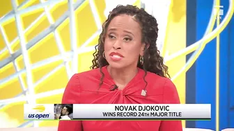 Reaction to Djokovic Winning 24th Grand Slam Title | Tennis Channel Live