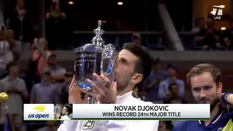 Reaction to Djokovic Winning 24th Grand Slam Title | Tennis Channel Live