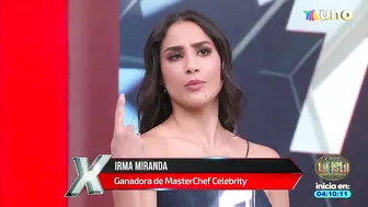 ¡Irma Miranda, ganadora de MasterChef Celebrity nos acompañó en el foro más extremo! | Al Extremo