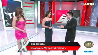 ¡Irma Miranda, ganadora de MasterChef Celebrity nos acompañó en el foro más extremo! | Al Extremo