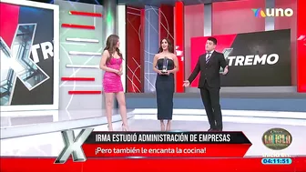 ¡Irma Miranda, ganadora de MasterChef Celebrity nos acompañó en el foro más extremo! | Al Extremo